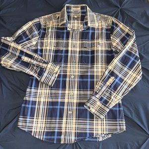 Express mens long sleeve dress shirt